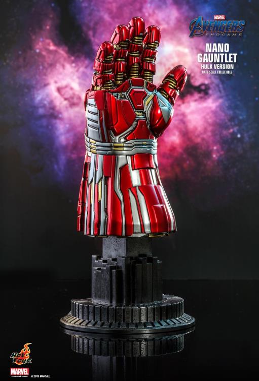 ホットトイズ １／４スケール　ナノ・ガントレット（ハルク版） ACS009 Avengers: Endgame ACS009 Nano Gauntlet (Hulk Ver.) 1/4 Scale