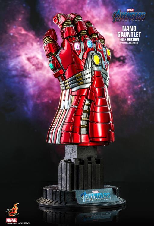 ホットトイズ １／４スケール　ナノ・ガントレット（ハルク版） ACS009 Avengers: Endgame ACS009 Nano Gauntlet (Hulk Ver.) 1/4 Scale