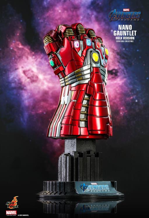 ホットトイズ １／４スケール　ナノ・ガントレット（ハルク版） ACS009 Avengers: Endgame ACS009 Nano Gauntlet (Hulk Ver.) 1/4 Scale