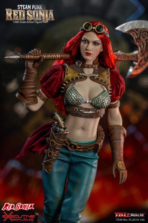 Red Sonja (Steam Punk) Deluxe 1/6 Scale Figure Gallery Image 11