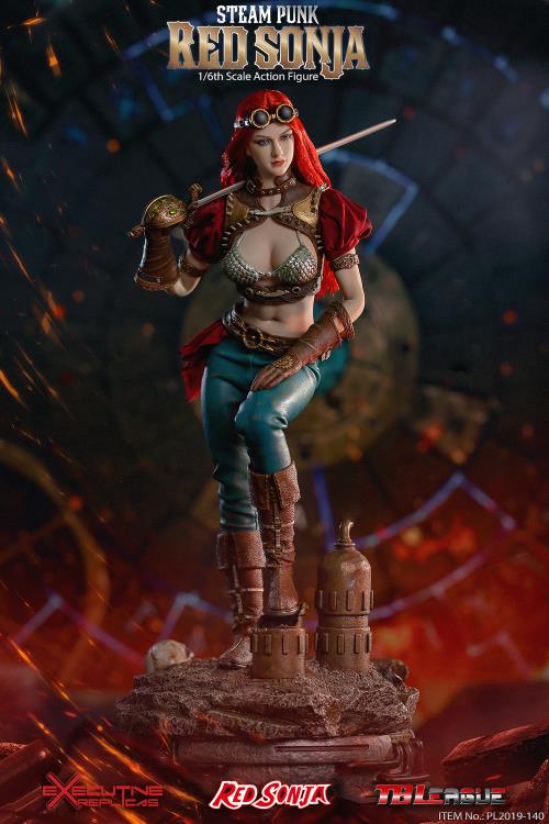 Red Sonja (Steam Punk) Deluxe 1/6 Scale Figure Gallery Image 6