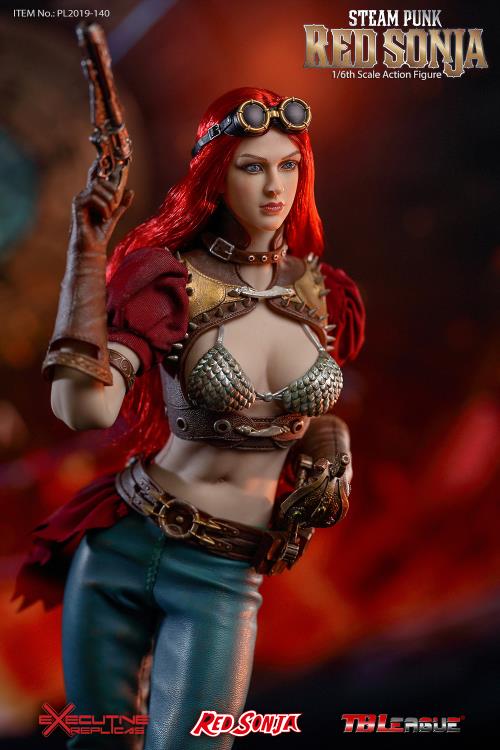 Red Sonja (Steam Punk) Deluxe 1/6 Scale Figure Gallery Image 10