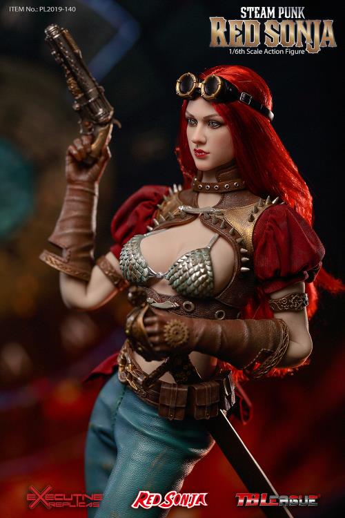 Red Sonja (Steam Punk) Deluxe 1/6 Scale Figure Gallery Image 9