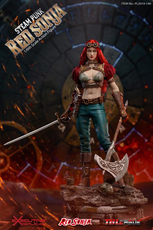 Red Sonja (Steam Punk) Deluxe 1/6 Scale Figure Gallery Image 5
