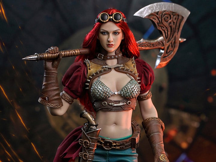 Red Sonja (Steam Punk) Deluxe 1/6 Scale Figure Gallery Image 1