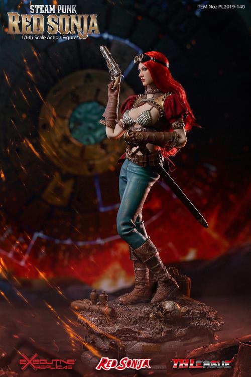 Red Sonja (Steam Punk) Deluxe 1/6 Scale Figure Gallery Image 7