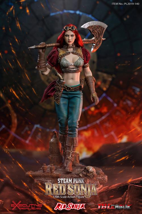Red Sonja (Steam Punk) Deluxe 1/6 Scale Figure Gallery Image 3