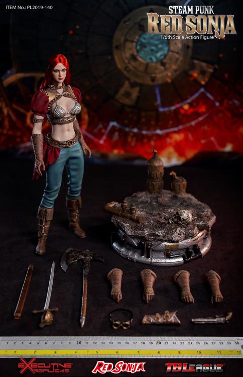 Red Sonja (Steam Punk) Deluxe 1/6 Scale Figure Gallery Image 13