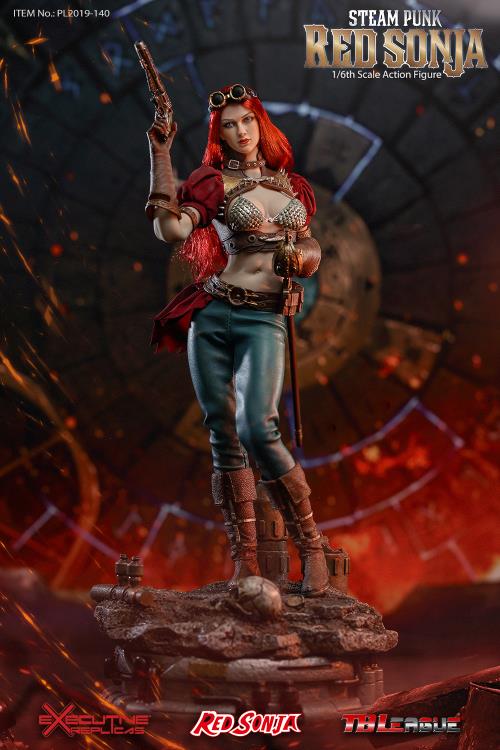 Red Sonja (Steam Punk) Deluxe 1/6 Scale Figure Gallery Image 4