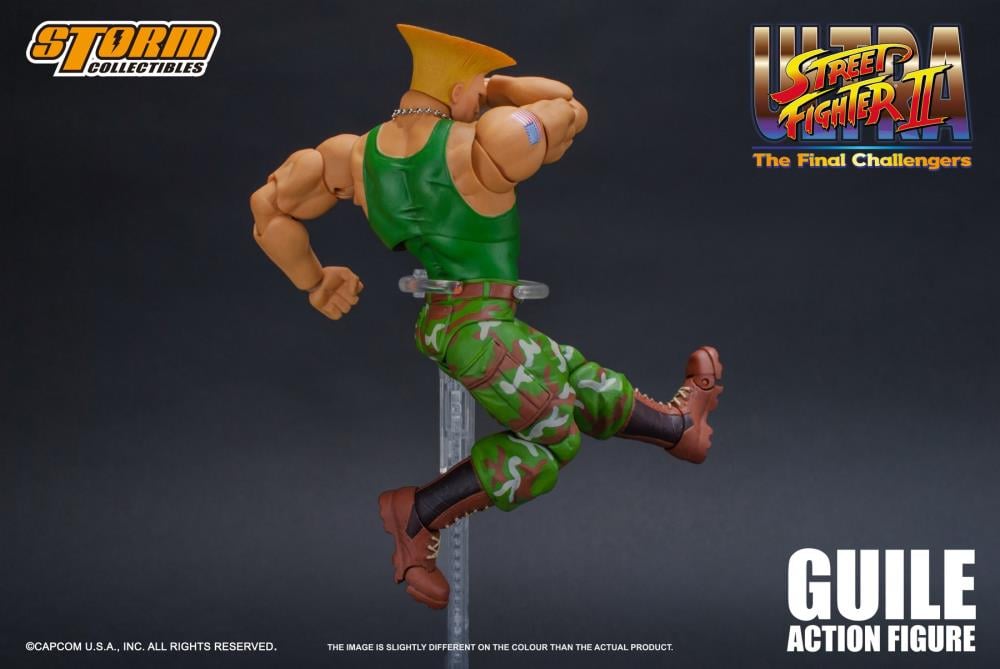 Street Fighter II Guile 1/12 Scale Figure Gallery Image 15