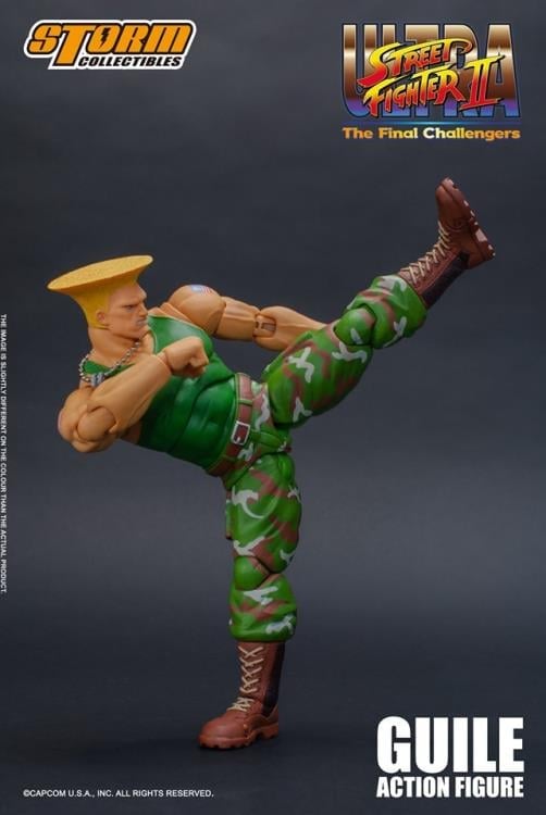 Street Fighter II Guile 1/12 Scale Figure Gallery Image 6
