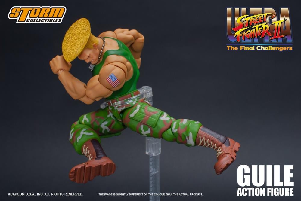 Street Fighter II Guile 1/12 Scale Figure Gallery Image 8