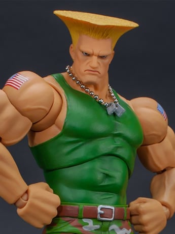 Street Fighter II Guile 1/12 Scale Figure Gallery Image 2