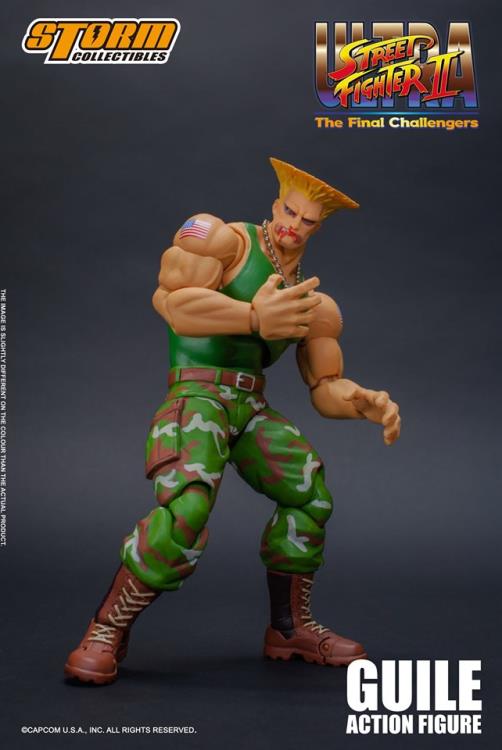 Street Fighter II Guile 1/12 Scale Figure Gallery Image 17