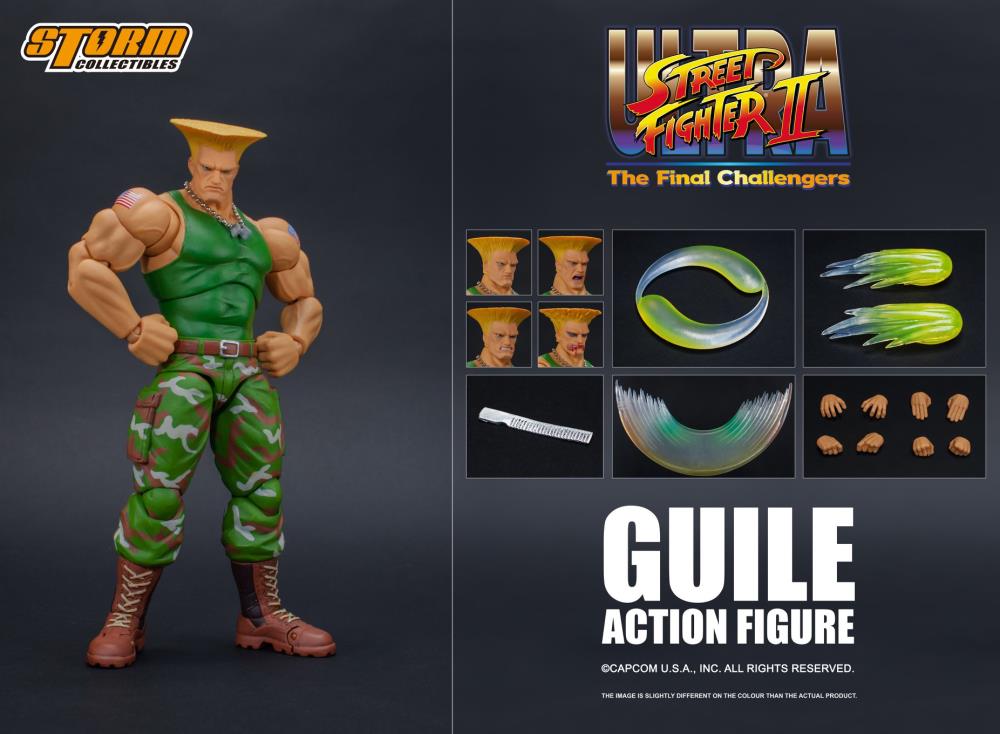 Street Fighter II Guile 1/12 Scale Figure Gallery Image 19