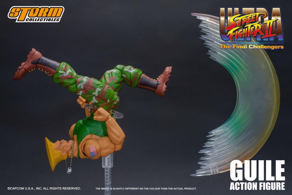Street Fighter II Guile 1/12 Scale Figure Gallery Image 16