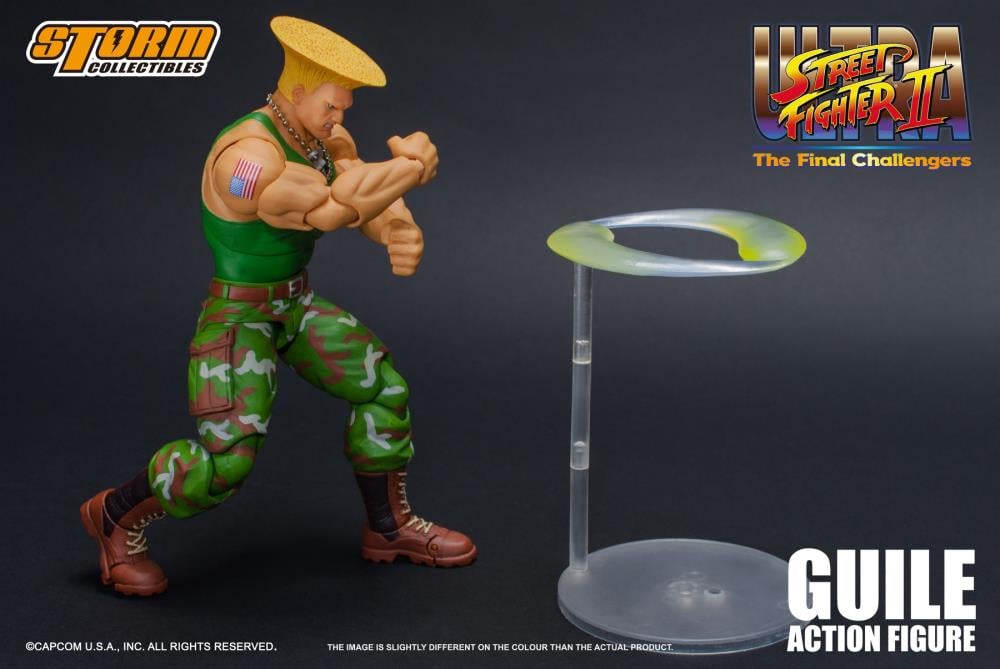 Street Fighter II Guile 1/12 Scale Figure Gallery Image 14