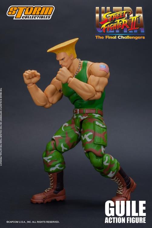 Street Fighter II Guile 1/12 Scale Figure Gallery Image 4