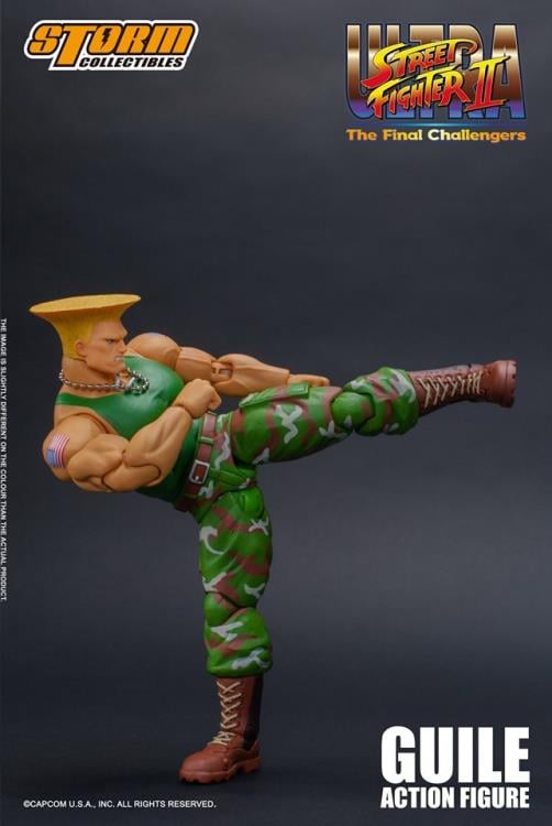 Street Fighter II Guile 1/12 Scale Figure Gallery Image 5