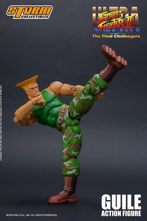 Street Fighter II Guile 1/12 Scale Figure Gallery Image 7