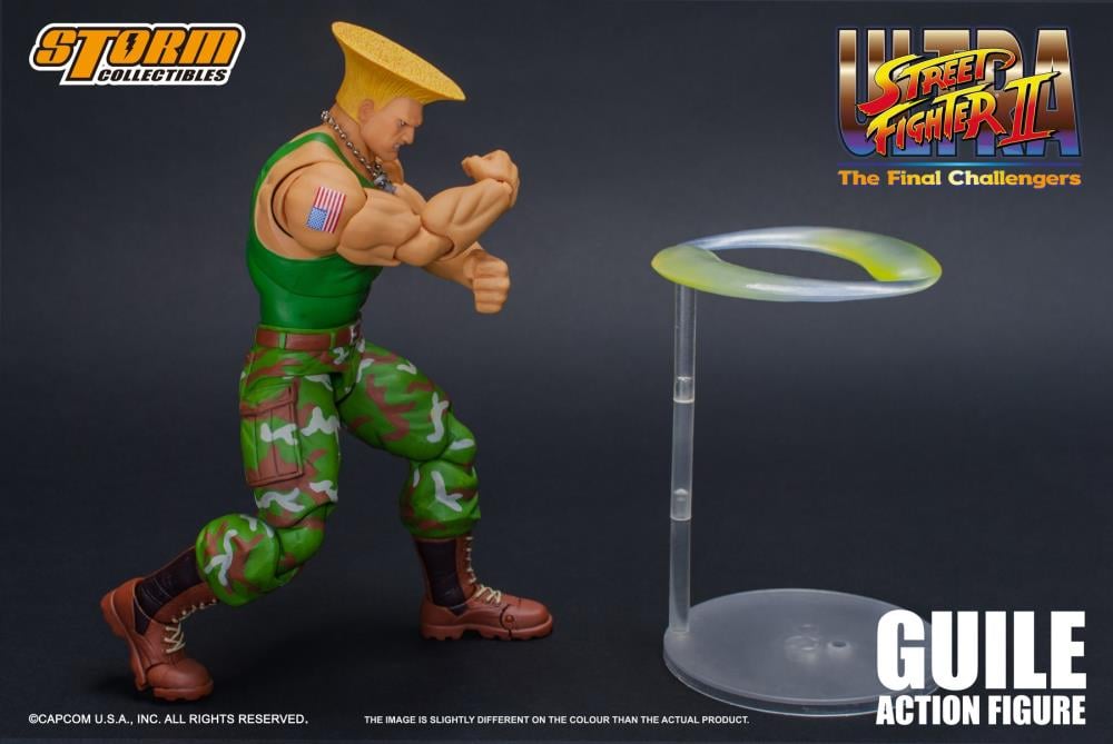 Street Fighter II Guile 1/12 Scale Figure Gallery Image 13