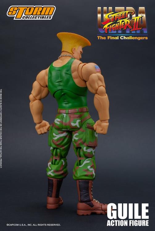 Street Fighter II Guile 1/12 Scale Figure Gallery Image 9