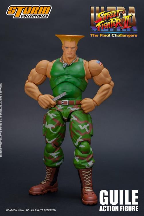 Street Fighter II Guile 1/12 Scale Figure Gallery Image 18