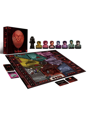 IT (2017) Evil Below Board Game Gallery Image 2