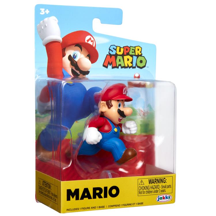 World of Nintendo Mario (Running) 2.5-Inch Scale Limited Articulation Figure Gallery Image 3