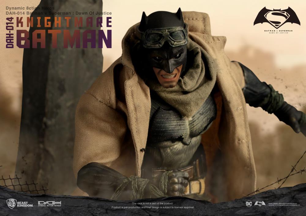 Batman v Superman Dynamic 8ction Heroes DAH-014 Knightmare Batman PX Previews Exclusive Gallery Image 9