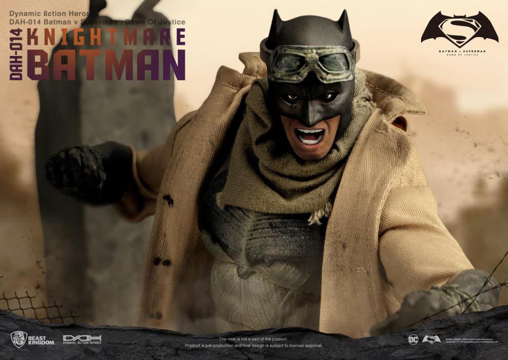 Batman v Superman Dynamic 8ction Heroes DAH-014 Knightmare Batman PX Previews Exclusive Gallery Image 8