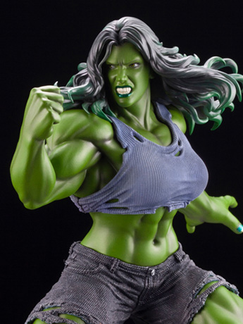 Marvel ArtFX Premier She-Hulk Limited Edition Statue Gallery Image 2