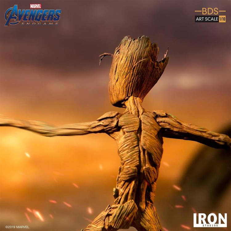 Avengers: Endgame Battle Diorama Series Groot 1/10 Art Scale Limited Edition Statue Gallery Image 17