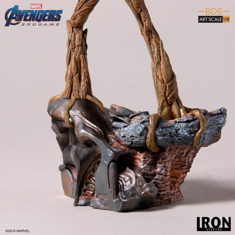 Avengers: Endgame Battle Diorama Series Groot 1/10 Art Scale Limited Edition Statue Gallery Image 14