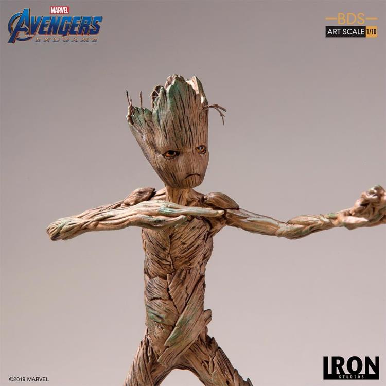 Avengers: Endgame Battle Diorama Series Groot 1/10 Art Scale Limited Edition Statue Gallery Image 11
