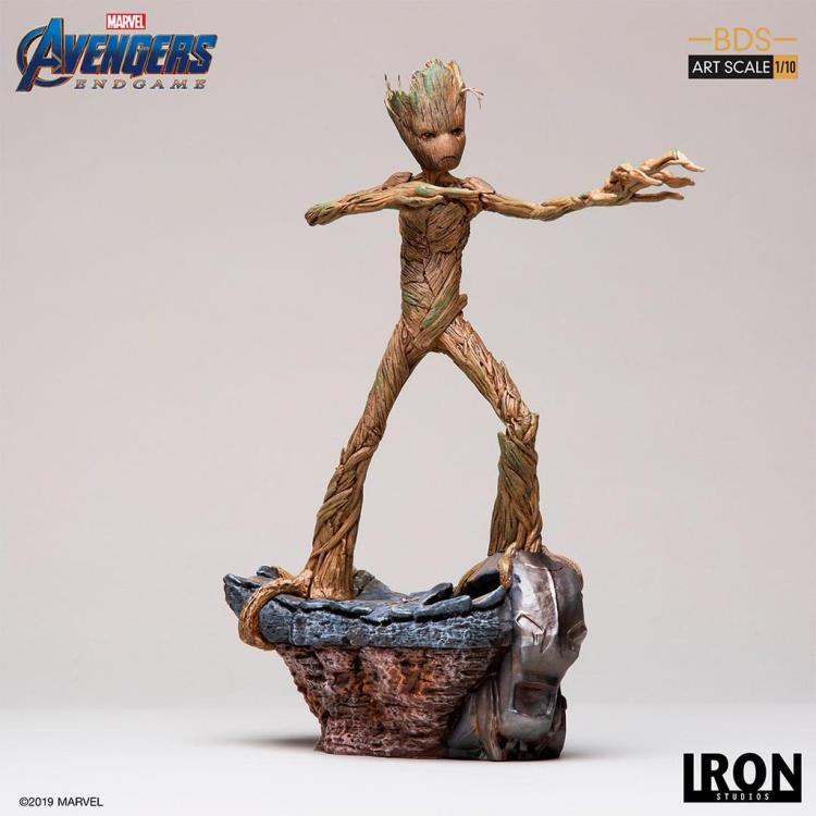 Avengers: Endgame Battle Diorama Series Groot 1/10 Art Scale Limited Edition Statue Gallery Image 4