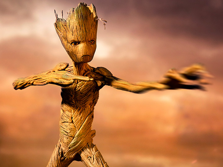 Avengers: Endgame Battle Diorama Series Groot 1/10 Art Scale Limited Edition Statue Gallery Image 1