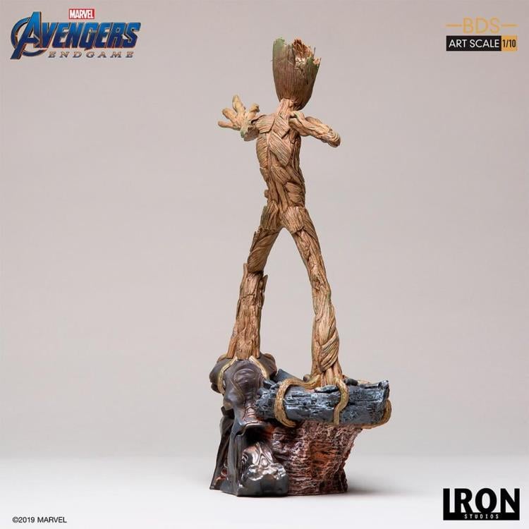Avengers: Endgame Battle Diorama Series Groot 1/10 Art Scale Limited Edition Statue Gallery Image 6