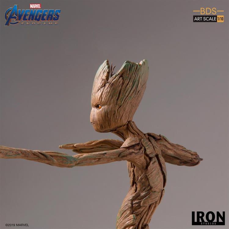 Avengers: Endgame Battle Diorama Series Groot 1/10 Art Scale Limited Edition Statue Gallery Image 12