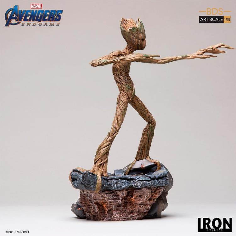Avengers: Endgame Battle Diorama Series Groot 1/10 Art Scale Limited Edition Statue Gallery Image 5