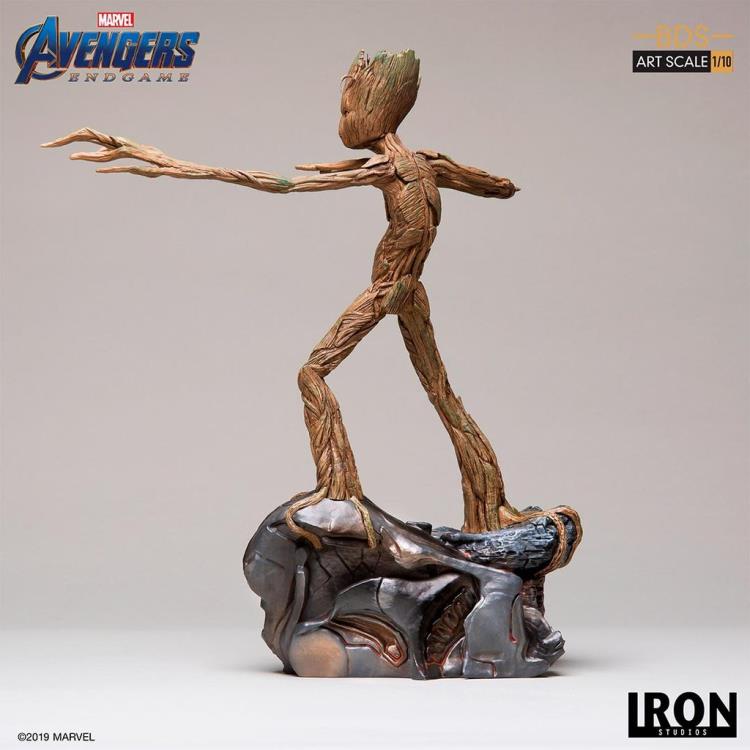Avengers: Endgame Battle Diorama Series Groot 1/10 Art Scale Limited Edition Statue Gallery Image 7