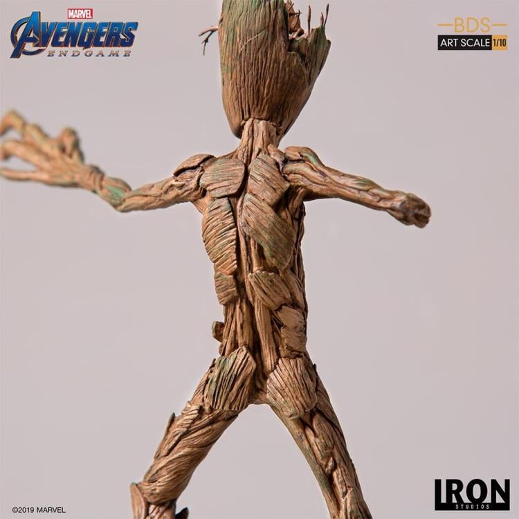 Avengers: Endgame Battle Diorama Series Groot 1/10 Art Scale Limited Edition Statue Gallery Image 16