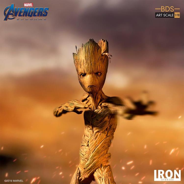 Avengers: Endgame Battle Diorama Series Groot 1/10 Art Scale Limited Edition Statue Gallery Image 18