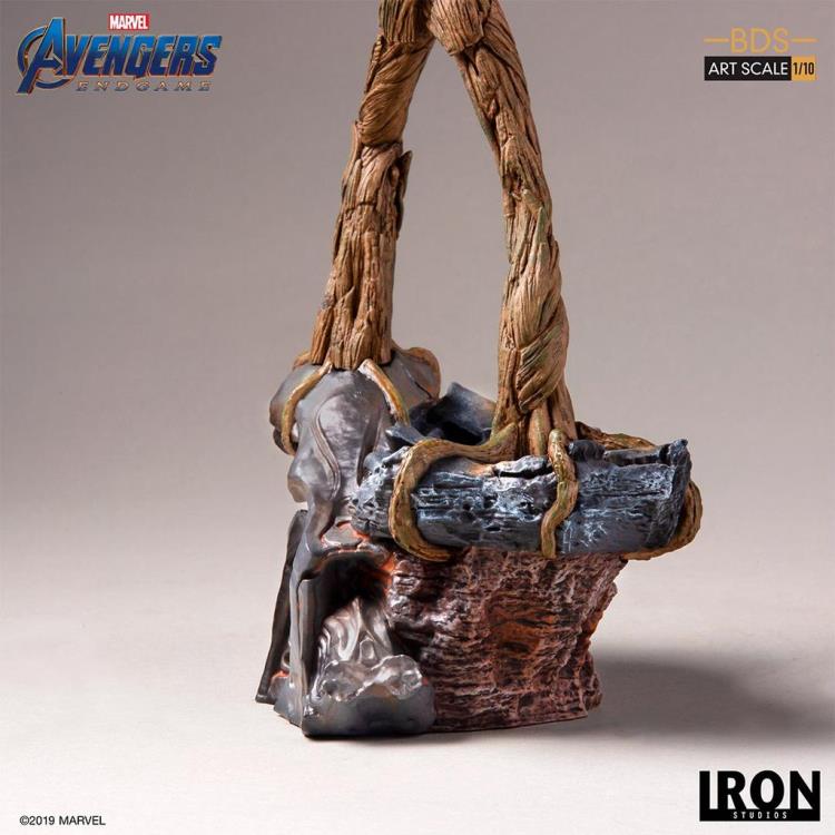 Avengers: Endgame Battle Diorama Series Groot 1/10 Art Scale Limited Edition Statue Gallery Image 13