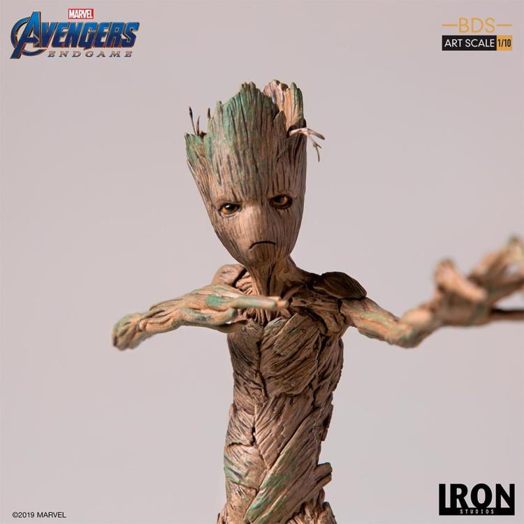 Avengers: Endgame Battle Diorama Series Groot 1/10 Art Scale Limited Edition Statue Gallery Image 10