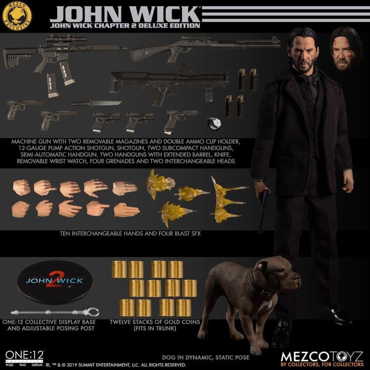 John Wick: Chapter 2 One:12 Collective John Wick Exclusive Deluxe