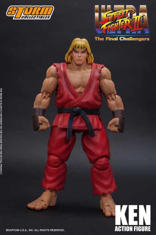 Street Fighter II Ken 1/12 Scale Figure