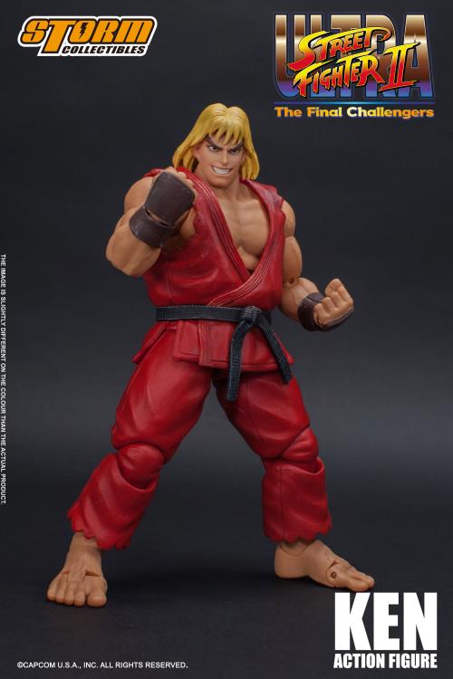 Street Fighter II Ken 1/12 Scale Figure
