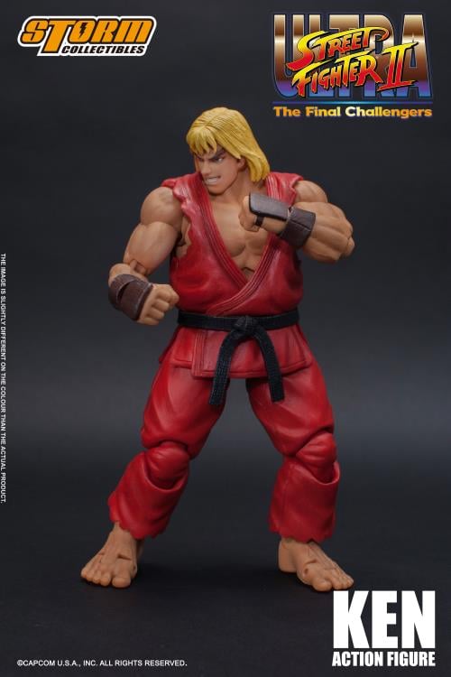 Street Fighter II Ken 1/12 Scale Figure