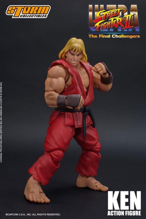 Street Fighter II Ken 1/12 Scale Figure